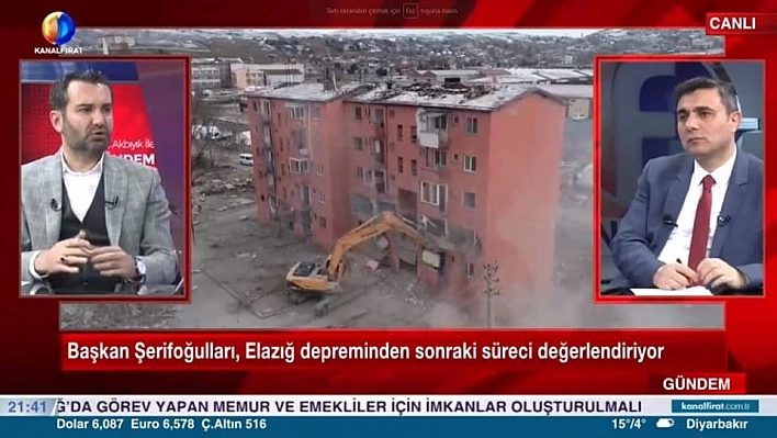 Başkan Şerifoğulları'ndan Elazığlılara Müjde!