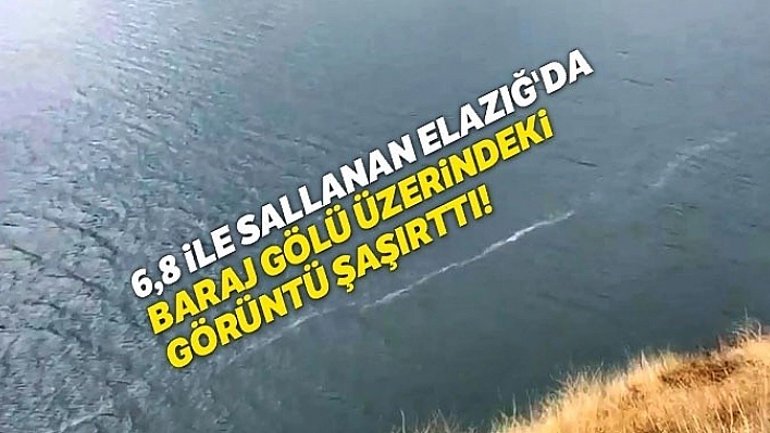 Sivrice'de Deprem Sonrası O Görüntüler!