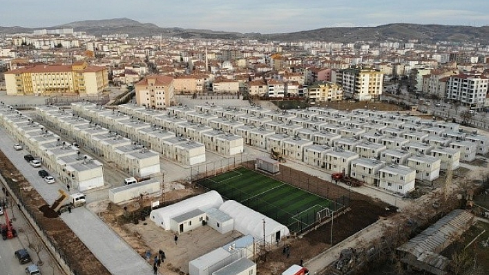 529 Aile Konteyner Kente Yerleşti