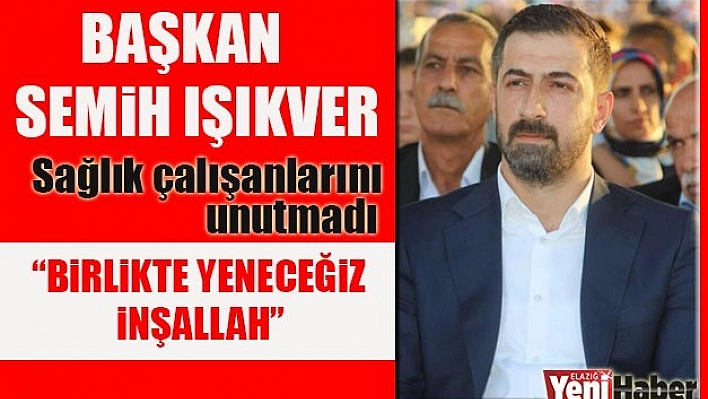 Başkan Işıkver'den Teşekkür Mesajı