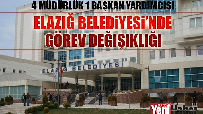 Belediyede Görev Değişikliği