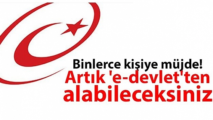 Binlerce Kişiye Müjde!