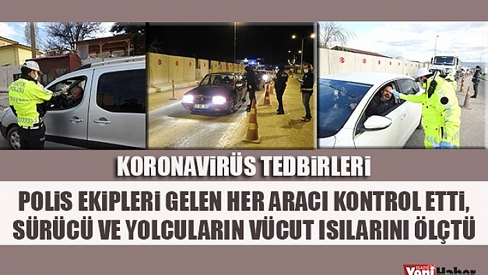 Elazığ'da Korona Virüs Tedbirleri