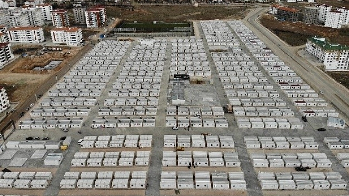 Konteyner Kentlerin Kurulumları Bitti