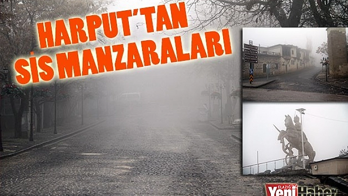Harput Mahallesi'nde Sis Etkili Oldu