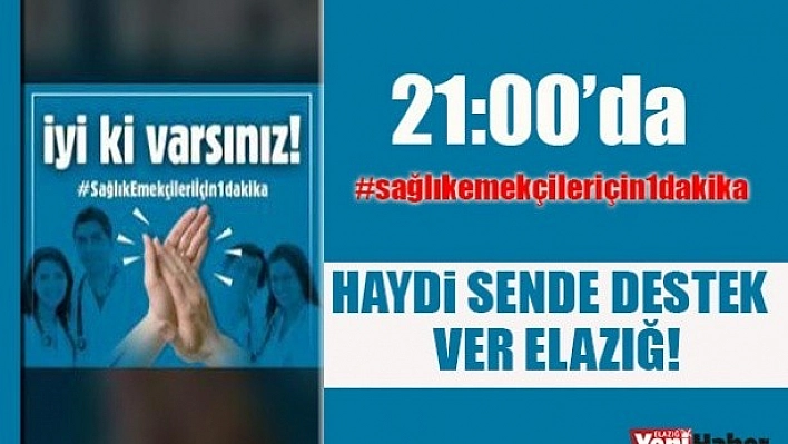 Haydi Elazığ Balkonlara