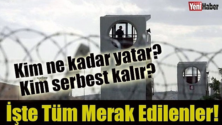 İşte Ceza Paketinin İçerdiği Maddeler