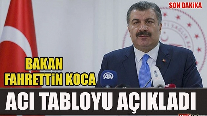 İşte Türkiye'de ki Son Durumu Bakan Koca Açıkladı