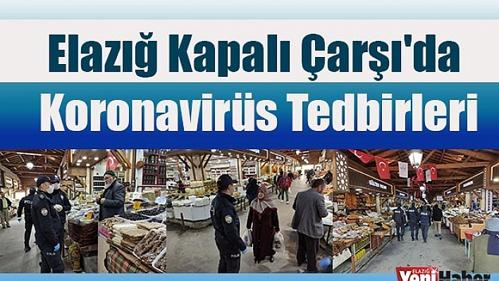 Kapalı Çarşı'da Koronavirüs Tedbirleri
