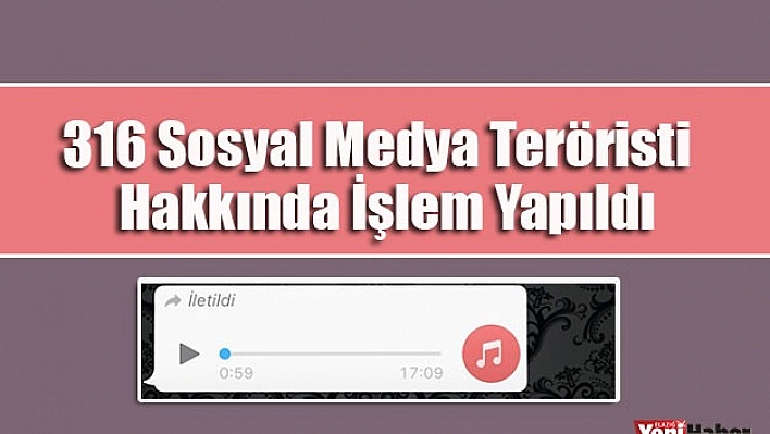Koronavirüs Provokasyonu Yapan 316 Kişi Hakkında İşlem