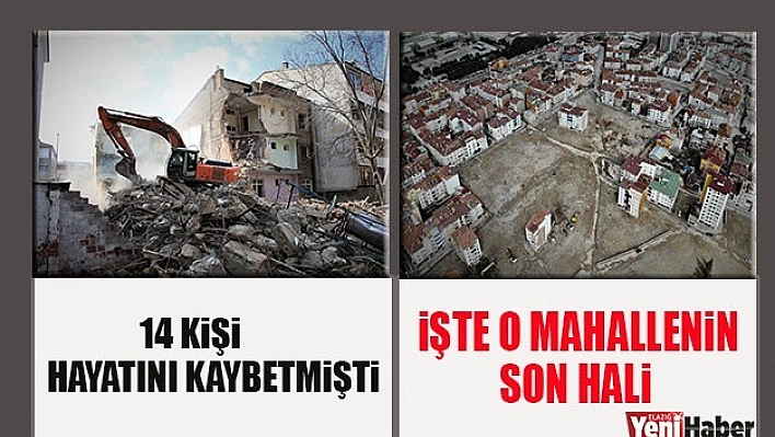 Mahallenin Son Hali Görüntülendi