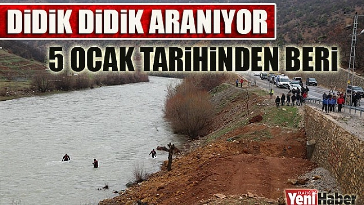 Munzur Çayı Didik Didik Aranıyor