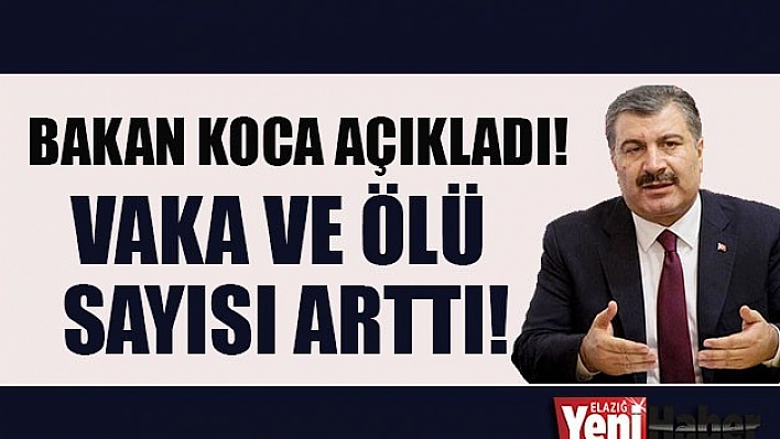 Sağlık Bakanı Koca Açıkladı!