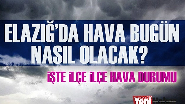 06 Nisan Hava Tahmin Raporu