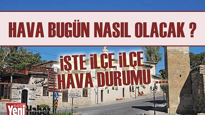 14 Nisan Hava Tahmin Raporu