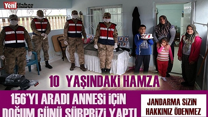 156'yı Aradı, Annesi İçin Doğum Günü Sürprizi Yaptı