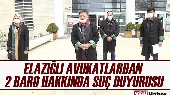 2 Baro Hakkında Suç Duyurusu