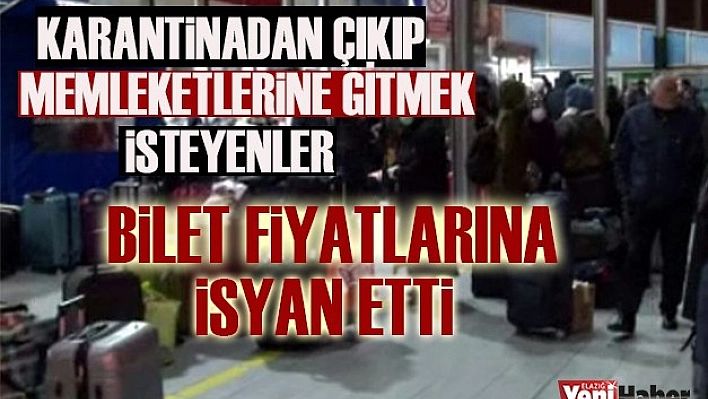 3 Kat Artan Otobüs Bilet Fiyatlarına İsyan Ettiler