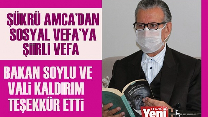 70 Yaşındaki Şükrü Amcadan &quotSosyal Vefa'ya, Şiirli &quotVefa"