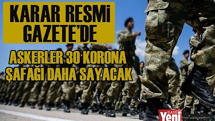 Askerlik Süresi Uzatıldı