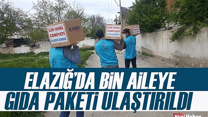 Bin Aileye Gıda Paketi Dağıtıldı