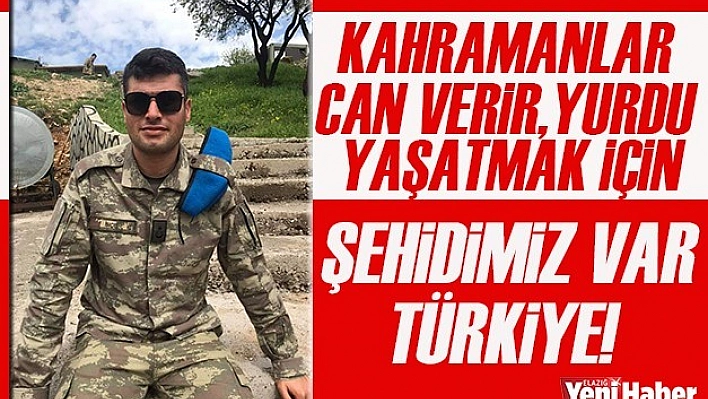 Bir Askerimiz Şehit Oldu