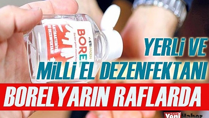 BOREL Yarın Raflarda Yerini Alacak