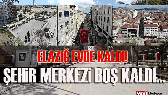 Boş Kalan Kent Merkezi İşte Böyle Görüntülendi
