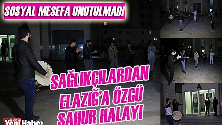 Davullu Klarnetli Sosyal Mesafeli Sahur Halayı