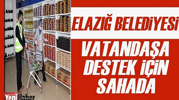 Elazığ Belediyesi Ekipleri Sahada