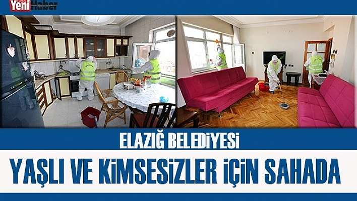 Elazığ Belediyesi Sahada Çalışmalara Devam Ediyor