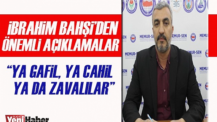 Elazığ'dan, Diyanet İşleri Başkanı Erbaş'a Destek