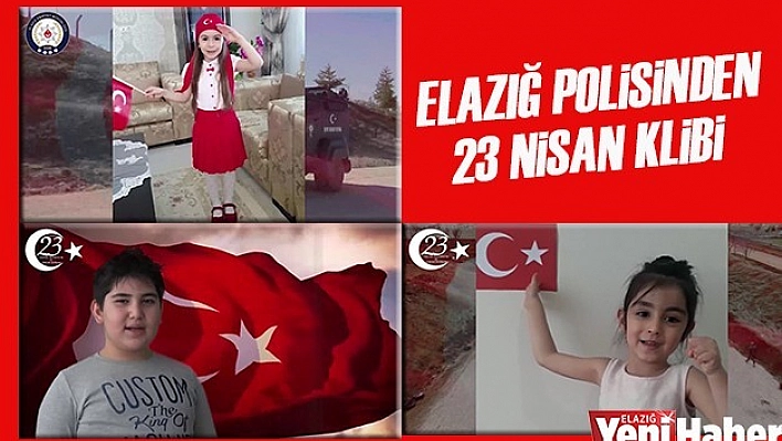 Elazığ Polisinden, 23 Nisan Klibi