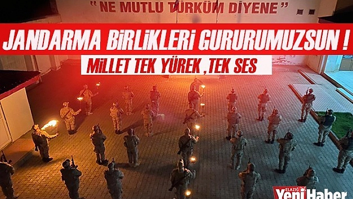 Jandarma Birlikleri Tek Ses Oldu