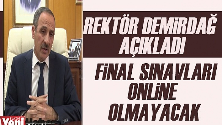Kutbeddin Demirdağ, Önemli Açıklamalarda Bulundu