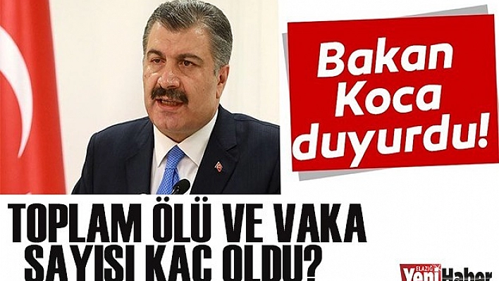 Koronavirüs Bugün Kaç Can Aldı! İşte Son Rakamlar!