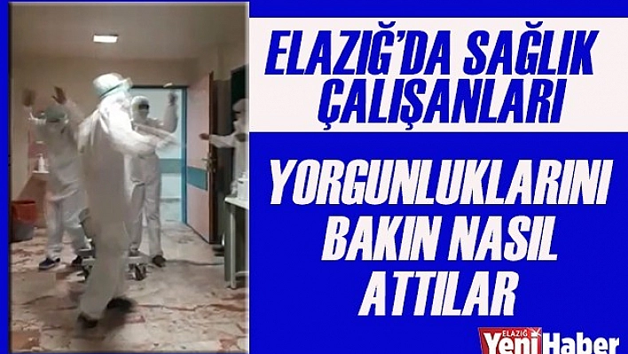 Sağlık Çalışanları Yorgunluklarını Bakın Nasıl Attı