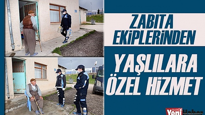 Zabıta Ekiplerinden, Yaşlılara Özel Hizmet