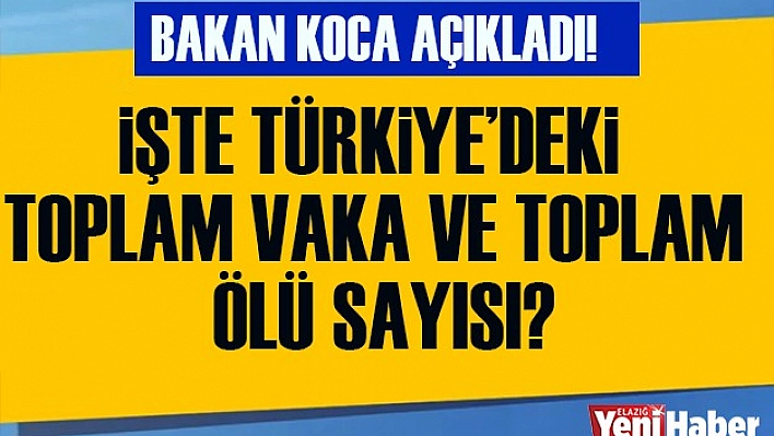 06 Mayıs Koronavirüs Tablosu