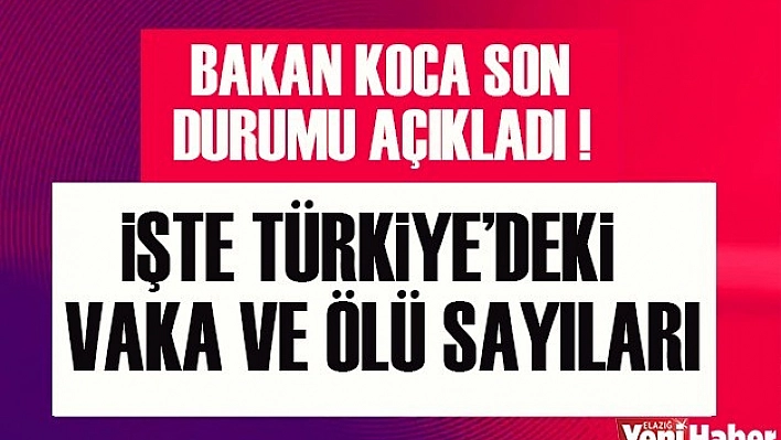 10 Mayıs Koronavirüs Tablosu