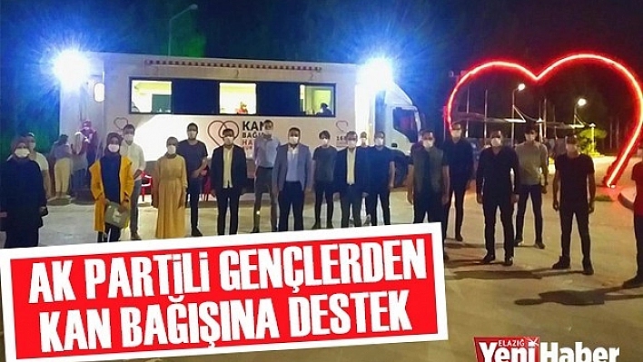 Ak Partili Gençlerden Kan Bağışı