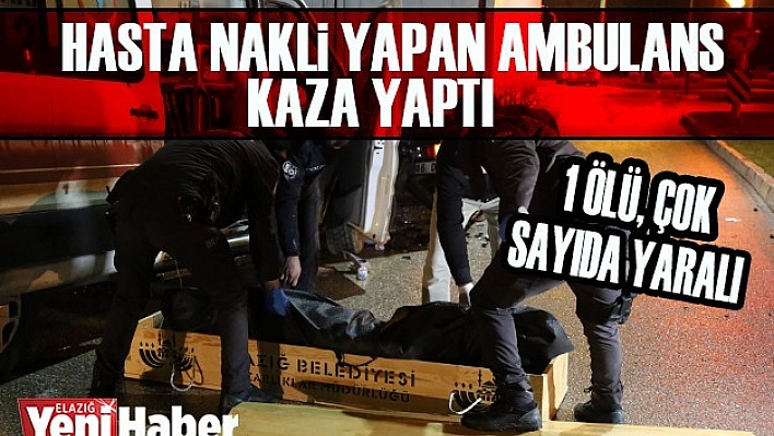 Ambulans Kaza Yaptı