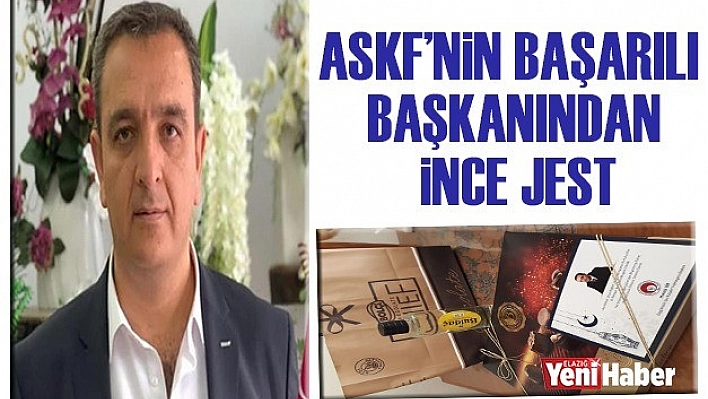 ASKF Başkanı Gür'den Bayram Jesti