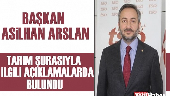 Başkan Arslan'dan Dikkat Çeken Açıklamalar