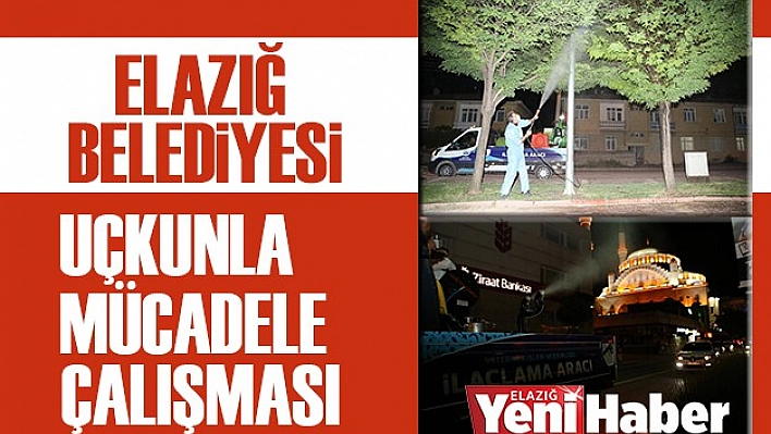 Elazığ Belediyesi Uçkunla Mücadele
