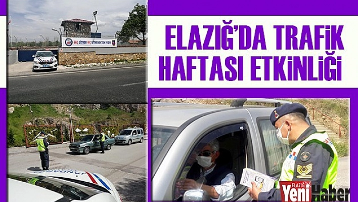 Elazığ'da Trafik Haftası Etkinliği