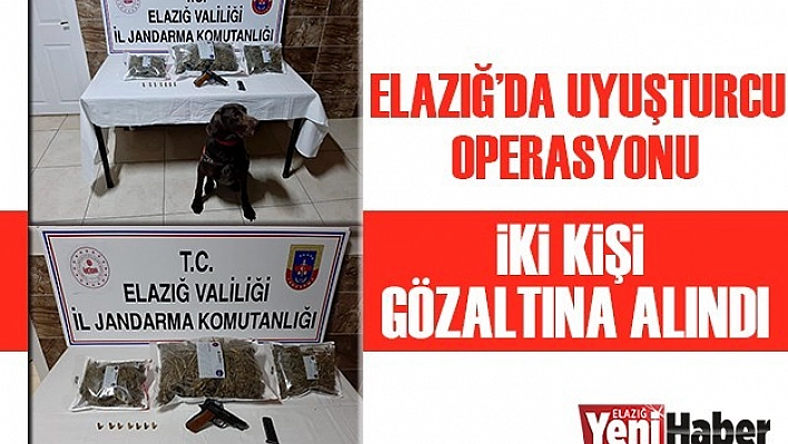 Elazığ'da Uyuşturucu Operasyonu