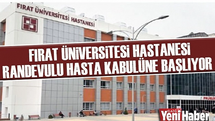 Fırat Üniversitesi Duyurdu