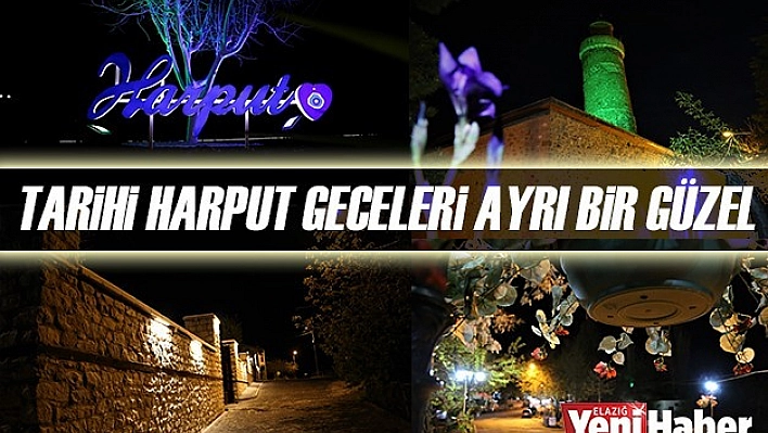 Harput  Işıklar Altında Ayrı Bir Güzel