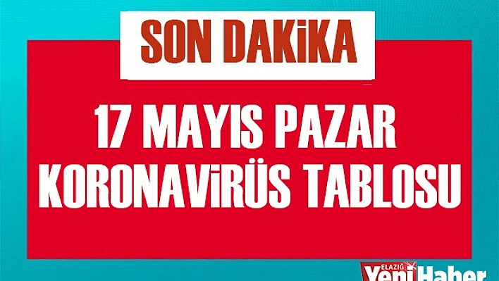 İşte Ölü ve Vaka Sayıları